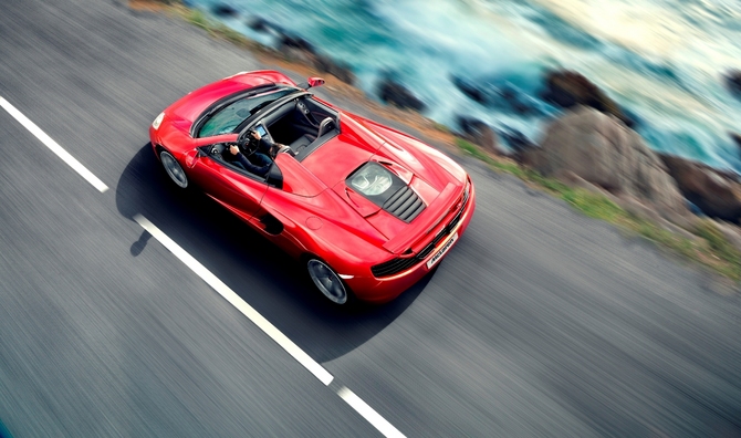 McLaren Reveals MP4-12C Spider with Retractable Hard Top