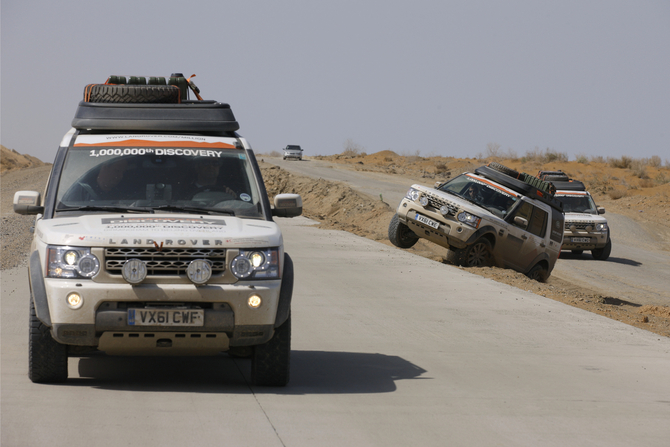 Driving through Uzbekistan