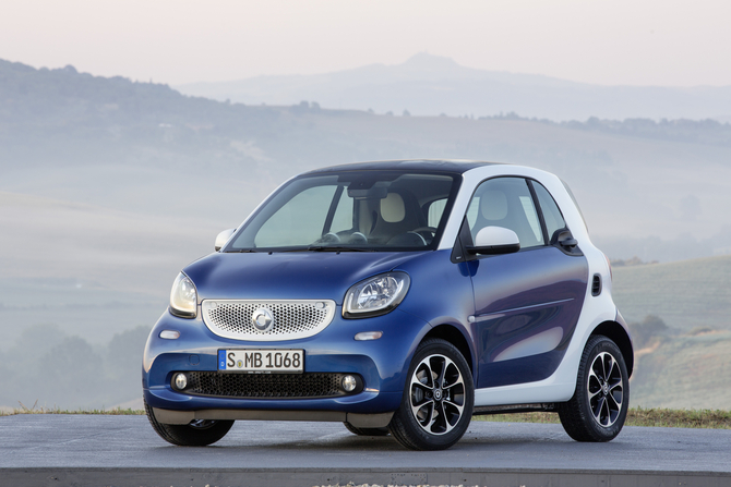 Les nouvelles smart fortwo & forfour