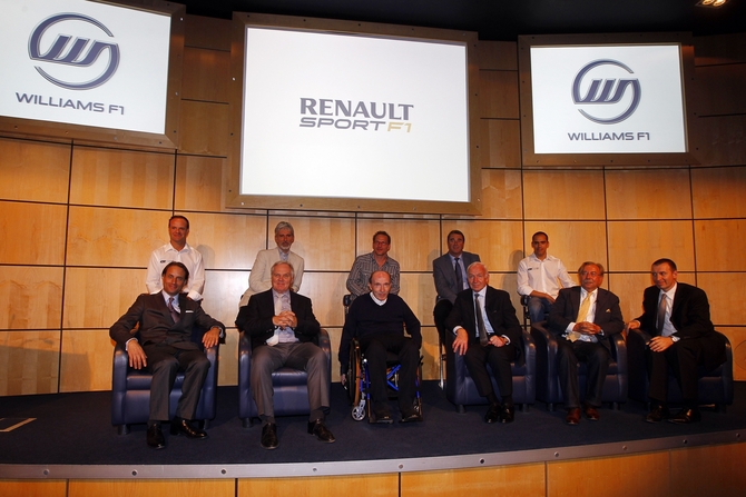 Renault and Williams back together in 2012