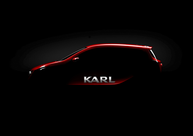 Opel präsentiert den Karl