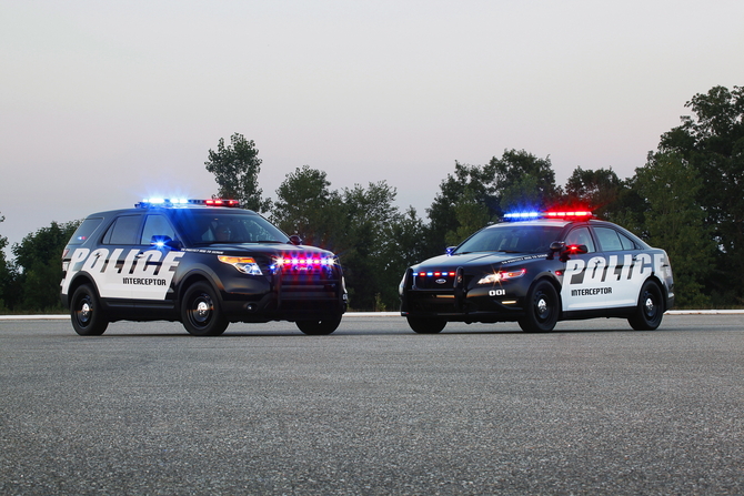 Ford's current police offerings are based on the Taurus and Explorer