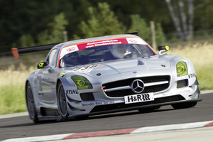 AMG target Ferrari 599 GTO with SLS Black