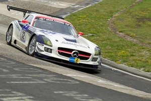 AMG target Ferrari 599 GTO with SLS Black