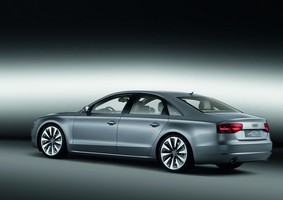 Audi A8 Hybrid concept presented at Geneva