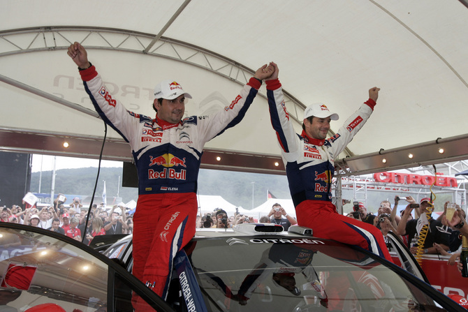 Eight consecutive wins for Loeb in Germany