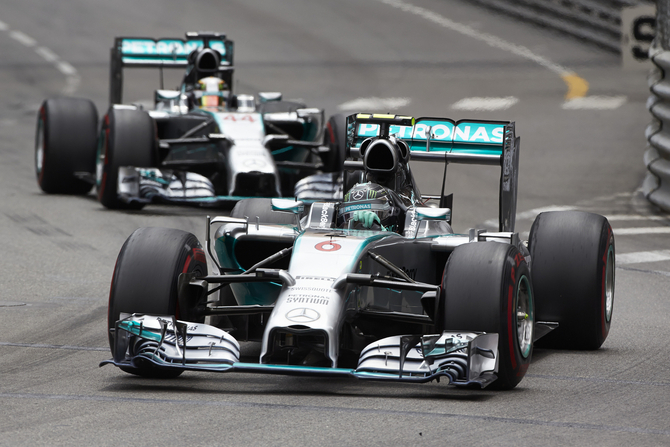 Mercedes continued to dominate the season with yet another one-two victory