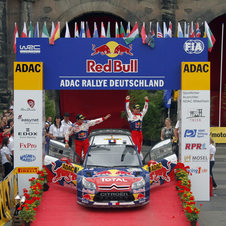 Eight consecutive wins for Loeb in Germany