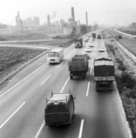 The original Autobahn between Cologne and Bonn