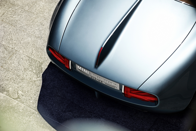 Detail from the Superleggera Vision rear