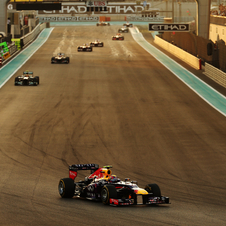 Vettel chegou a ter uma vantagem de 30 segundos durante a corrida