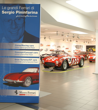 Ferrari feiert Pininfarina in einer Ausstellung