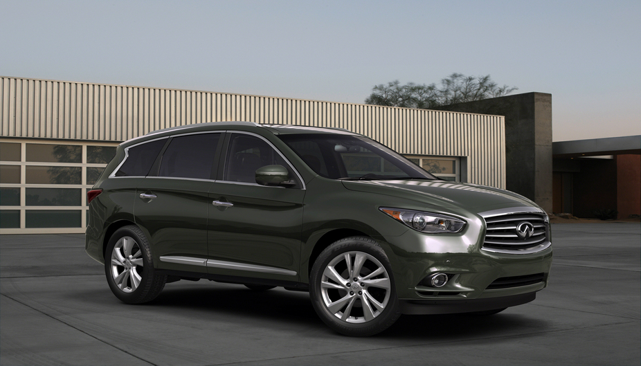 Infiniti JX Concept Shown at Pebble Beach Concours d'Elegance