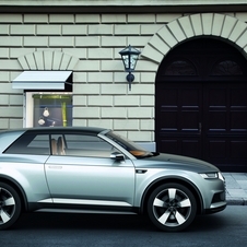 L’Audi crosslane coupé accélère de zéro à 100 km/h en 8,6 secondes