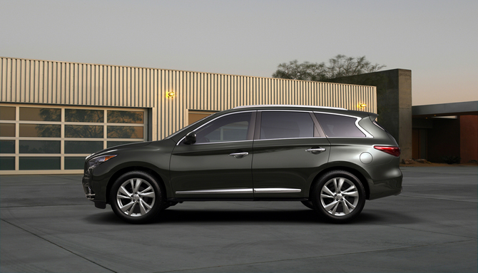 Infiniti JX Concept Shown at Pebble Beach Concours d'Elegance