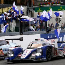 Toyota nearly grabbed two spots on the podium, but the #7 car had problems in the night