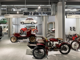 The museum displays 46 Skoda vehicles