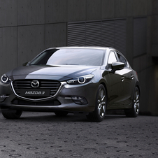 Em termos de design exterior a Mazda trabalhou no 3 para aproximá-lo mais do design do atual CX-3