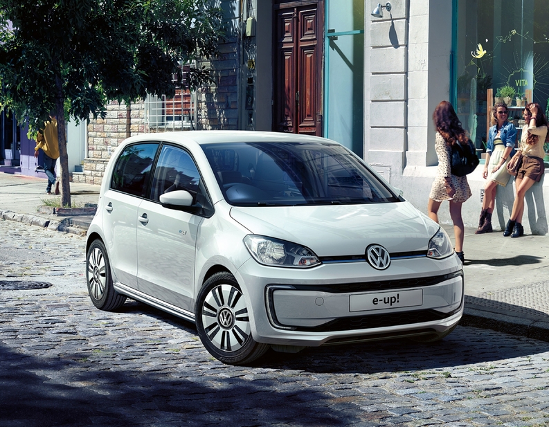 The average range of the e-up! goes up to 160km