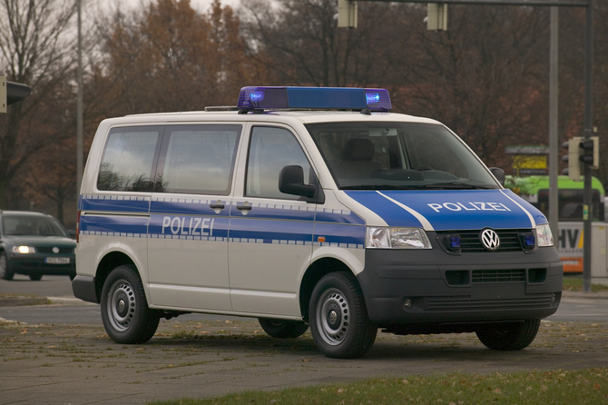 Volkswagen Multivan Police Van