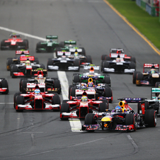 Next year's Formula One schedule as 19 races