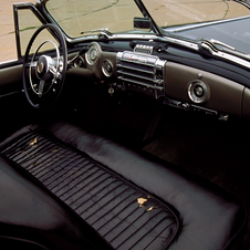 After the restoration work that has been done on it, the car still shows the wear and tear from when Harley Earl drove it daily.