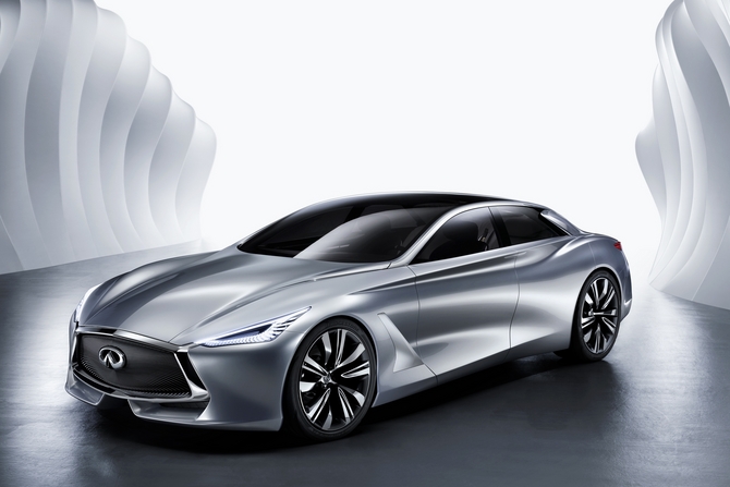 Le Q80 Inspiration marque la première incursion d'Infiniti dans le haut de gamme du marché premium