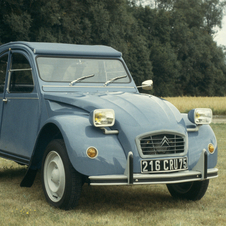 Worlds largest meeting of Citroen 2CVs