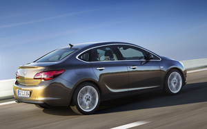 The rear style comes from the Insignia