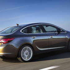 The rear style comes from the Insignia