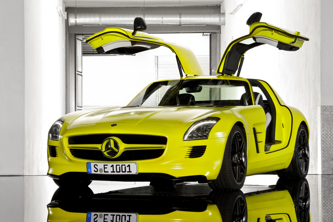 SLS AMG goes zero-emission