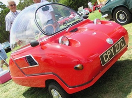 Peel P50 and Trident on their way back