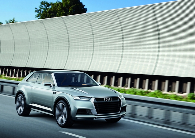 Audi's Crosslane concept previewed the look of its smaller crossovers