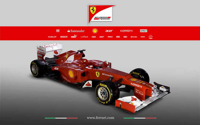 F2012: Ferrari unveils technological evolution