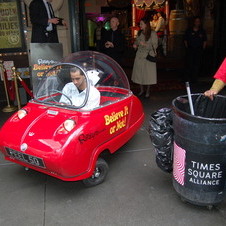 Peel P50 and Trident on their way back