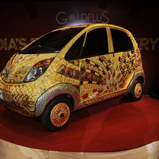 $4.6M Gold Tata Nano Only Slightly Better Purchase than $4.7M Lamborghini Scale Model