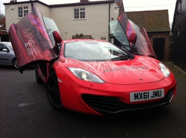 Morning car spotting: doesn't that McLaren look good...