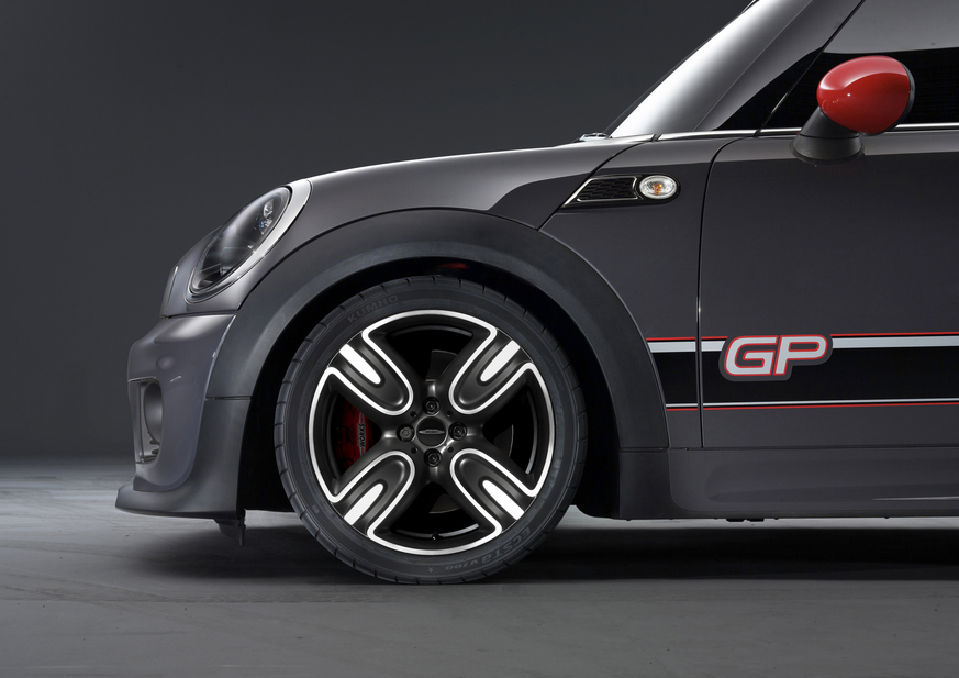 Bespoke wheels of the JCW GP edition