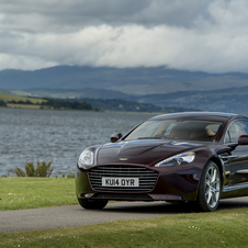 By reducing the exhaust gas back pressure, among other refinements, Aston Martin managed to slightly increase the power output of both the Vanquish an