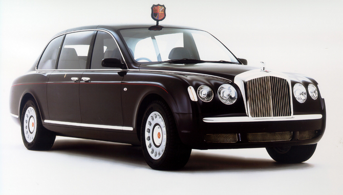 Bentley provided the Queen's limousine in 2002