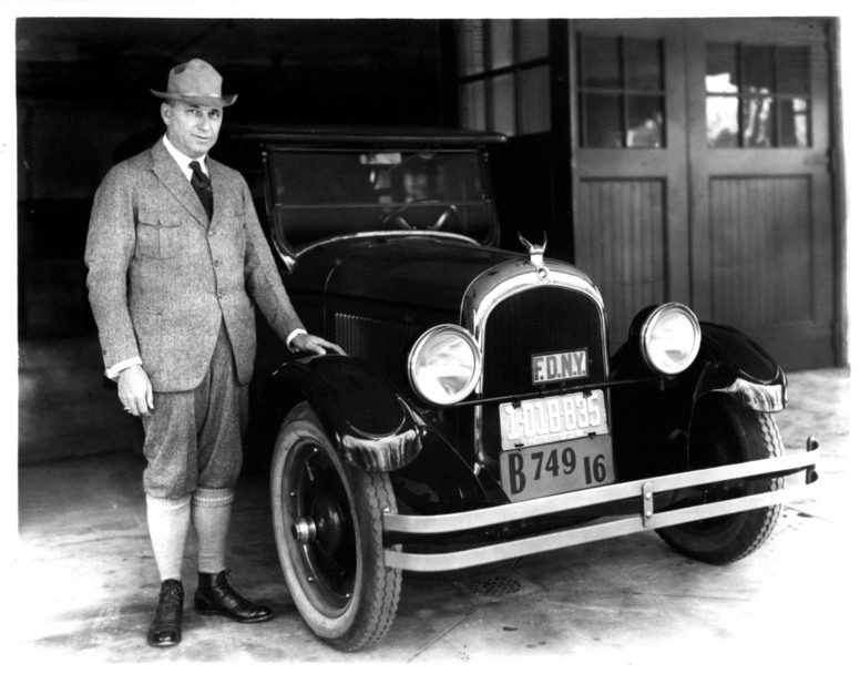 Walter P. Chrysler and the 1924 Chrysler Six