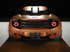 The Lamborghini 5-95 by Zagato was developed based on a Gallardo LP 570-4 and includes the same V10 engine