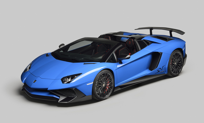 The Aventador Superveloce Roadster will have a limited production of 500 units