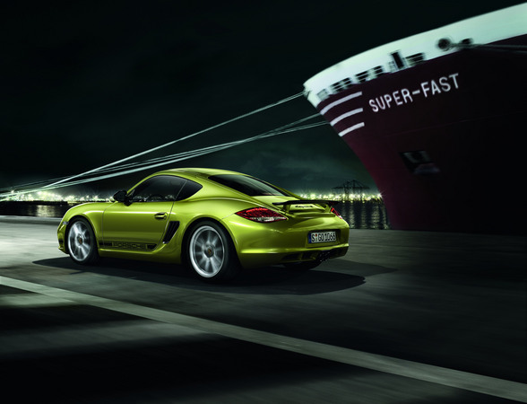 Porsche presents Cayman R in Los Angeles