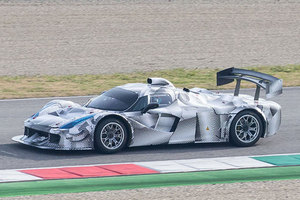 The chassis underneath may be for a future LMP1 car