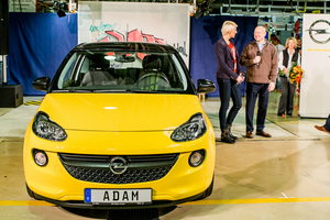 The Adam will be built in Eisenach on the same assembly line as the Corsa