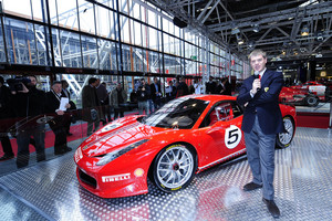 Ferrari 458 Challenge makes world debut at Bologna