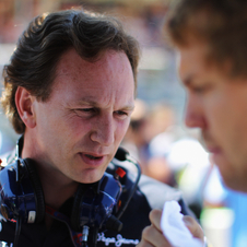 Christian Horner denies reports that Vettel is moving to Ferrari in 2014.