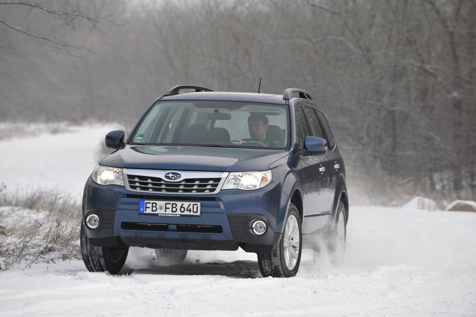 With its rally DNA, the Subaru Forester is a reliable partner for an adventure in the snow.