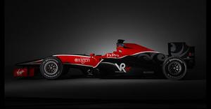 Virgin Racing race presents its VR-01